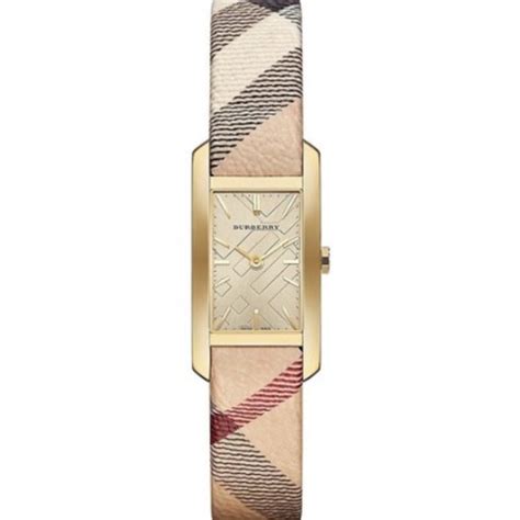 burberry gold chain watch|Burberry pioneer gold dial.